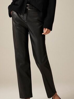 Leather Jcrew Kate Pants